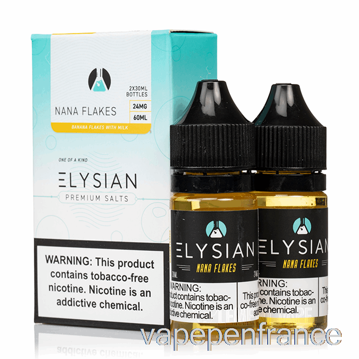 Flocons De Nana - Sels élyséens - Stylo Vape 60 Ml 48 Mg